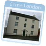 one million pound plus, property in London
